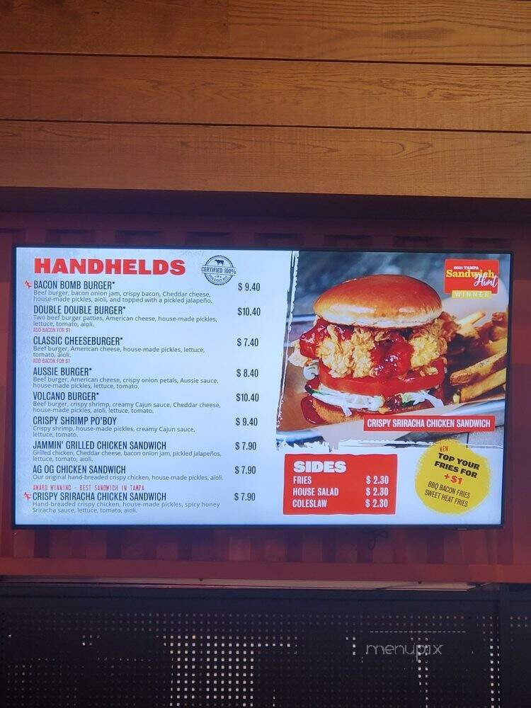 Aussie Grill by Outback - Tampa, FL menu_pic