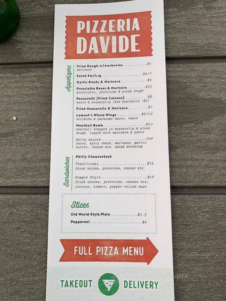 Pizzeria Davide - Pittsburgh, PA