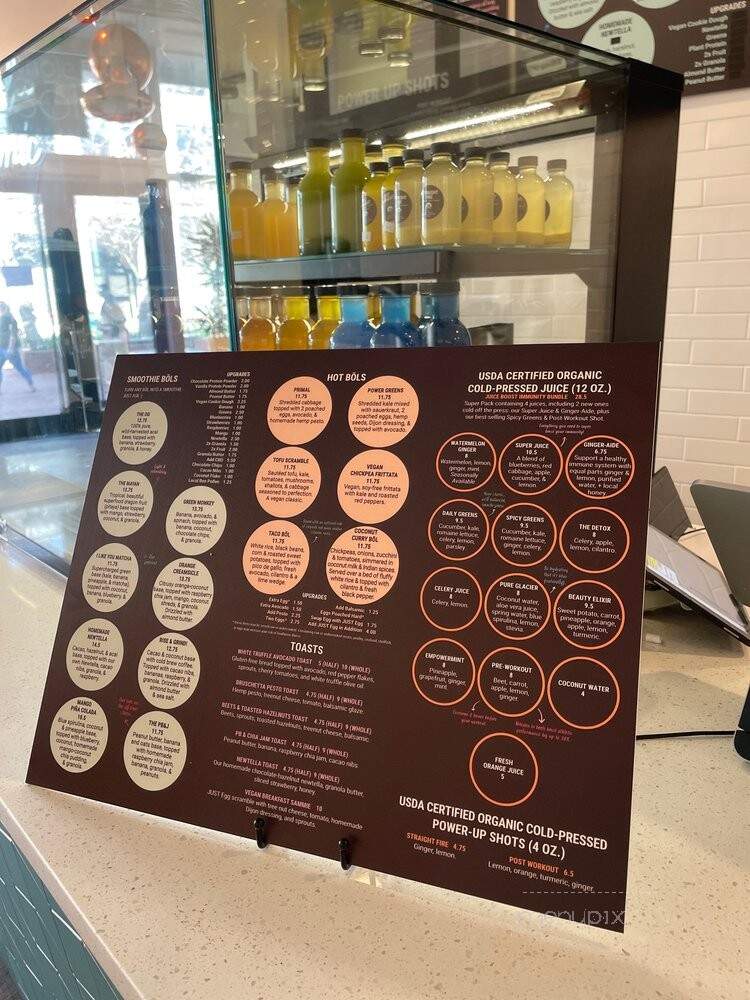 Whole Sol Blend Bar - Boulder, CO menu_pic