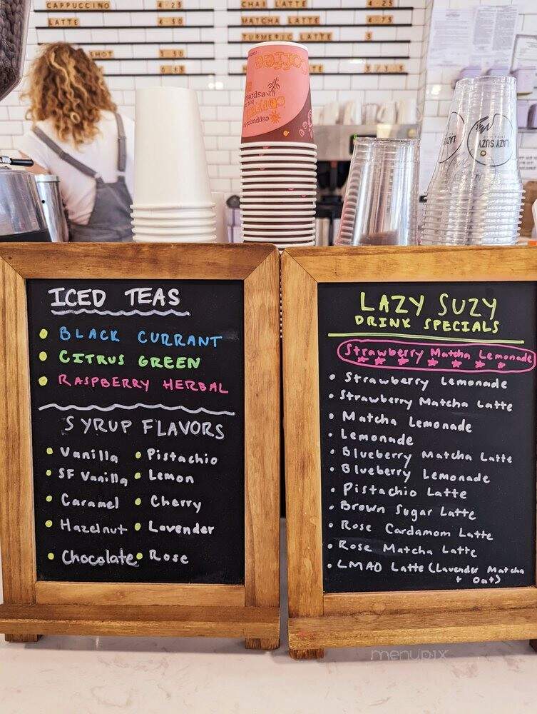 Lazy Suzy Cafe & Shop - Brooklyn, NY menu_pic