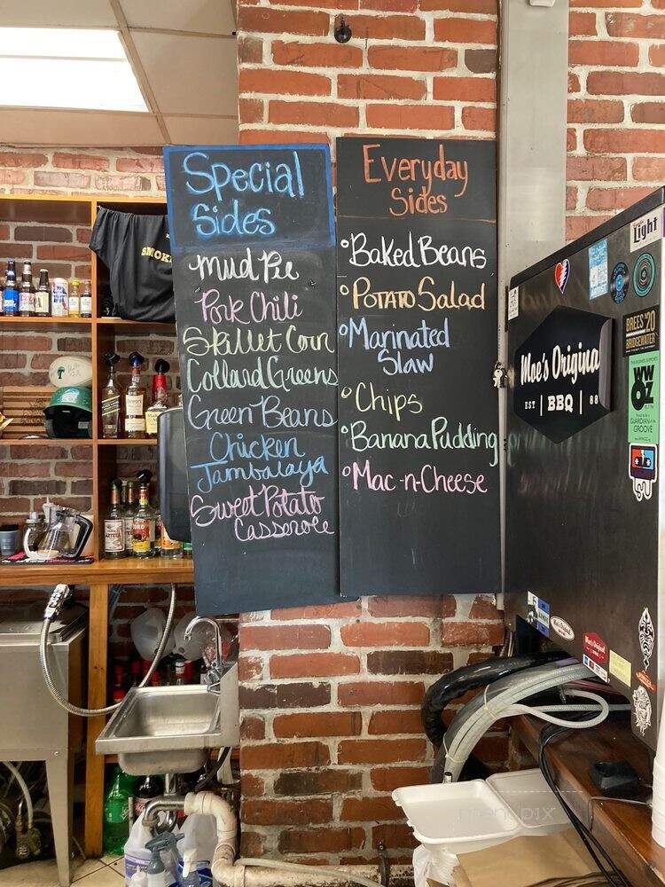 Moe's Original Bar B Que - Metairie, LA menu_pic