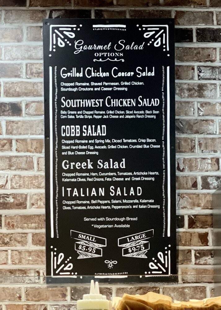 Sourdough and Co - Rancho Cordova, CA menu_pic