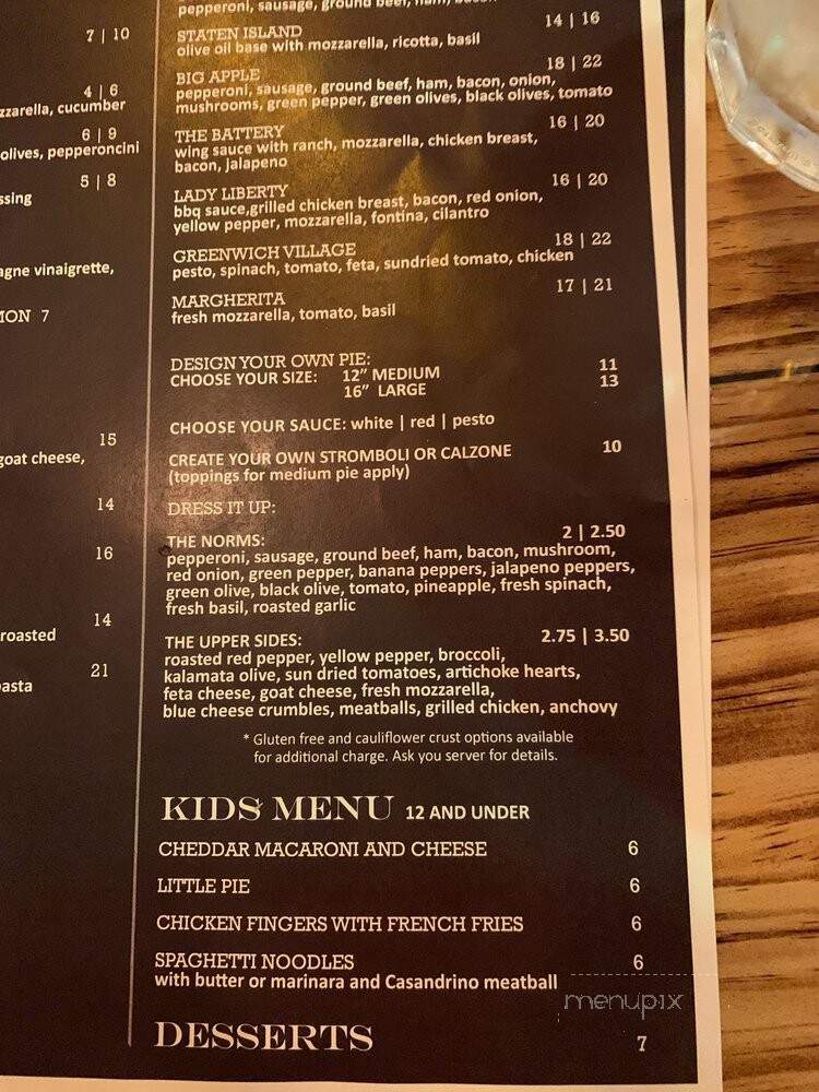 Five Boroughs Pizza - Cumming, GA menu_pic