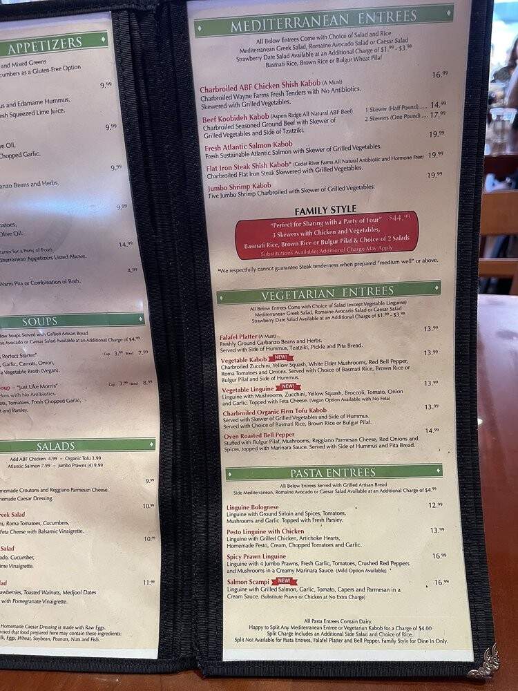 Panini Kabob Grill - Rancho Cucamonga, CA menu_pic