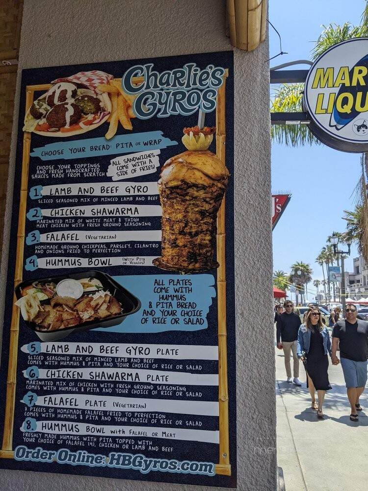 Charlie's Gyros - Huntington Beach, CA menu_pic