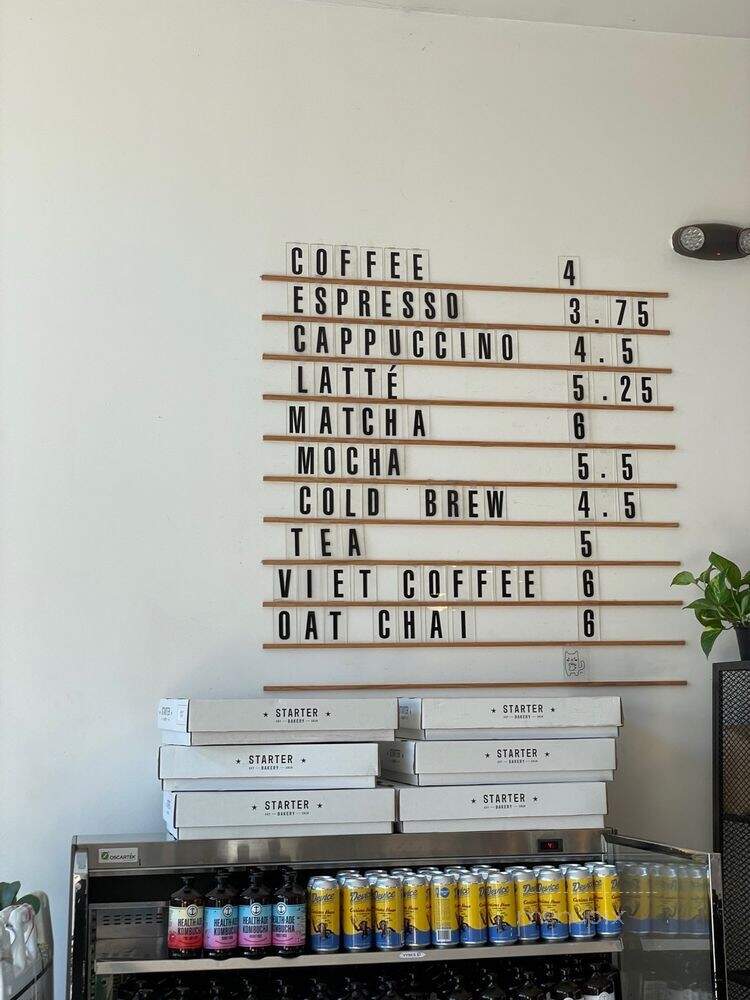 Cafenated Coffee Company - Berkeley, CA menu_pic