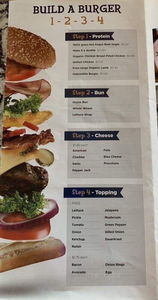 Dc Steakholder And 1950S Creamery - Falls Church, VA menu_pic