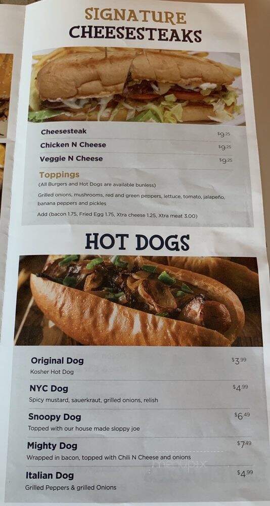 Dc Steakholder And 1950S Creamery - Falls Church, VA menu_pic
