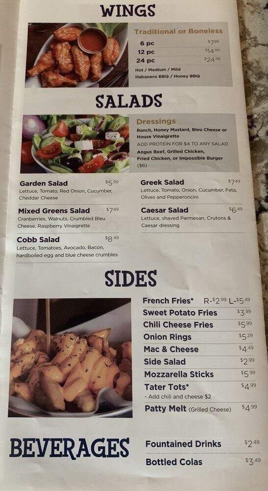Dc Steakholder And 1950S Creamery - Falls Church, VA menu_pic