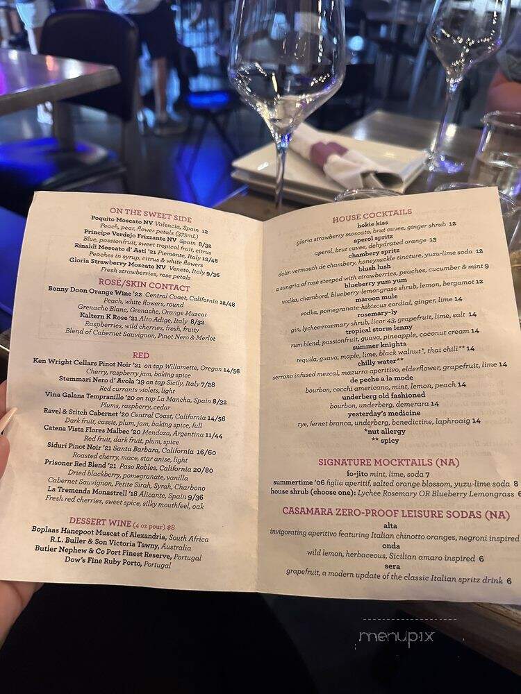 Blacksburg Wine Lab - Blacksburg, VA menu_pic