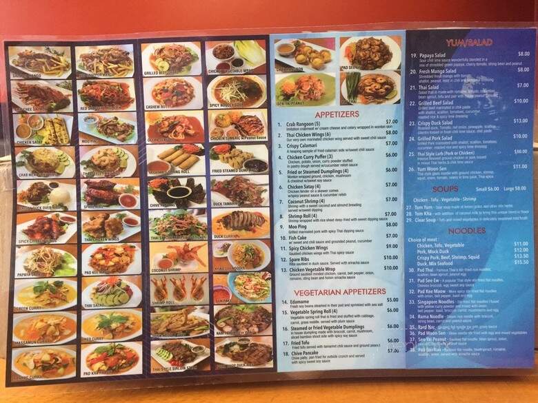 Khun Noo Thai Noodle House - Woodside, NY menu_pic