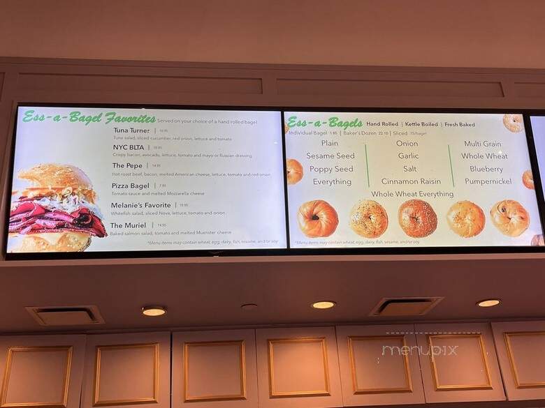 Ess-a-Bagel - New York, NY menu_pic