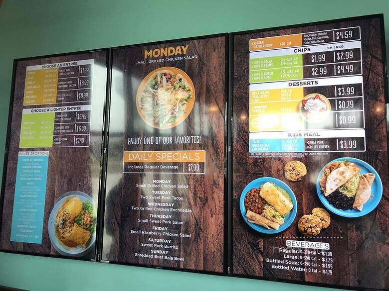 Costa Vida Fresh Mexican Grill - Mansfield, TX menu_pic