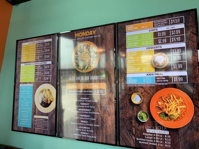 Costa Vida Fresh Mexican Grill - Mansfield, TX menu_pic