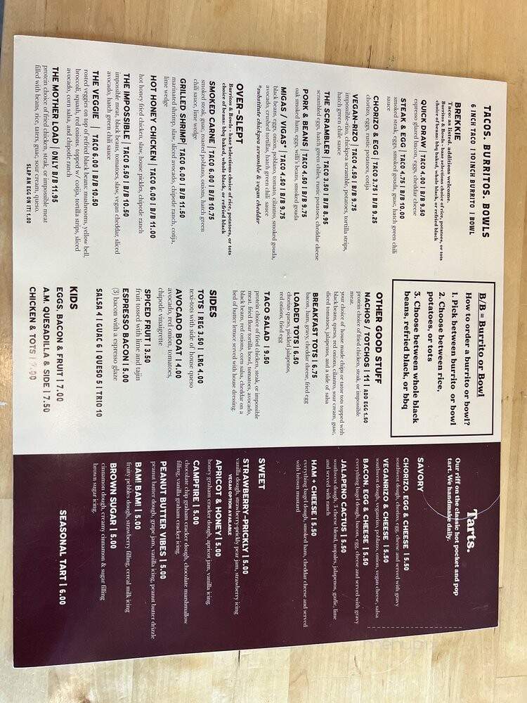Stitch - Oklahoma City, OK menu_pic