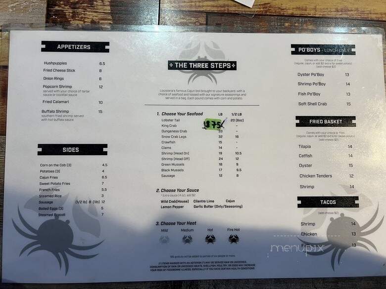 Wild Crab - Decatur, GA menu_pic