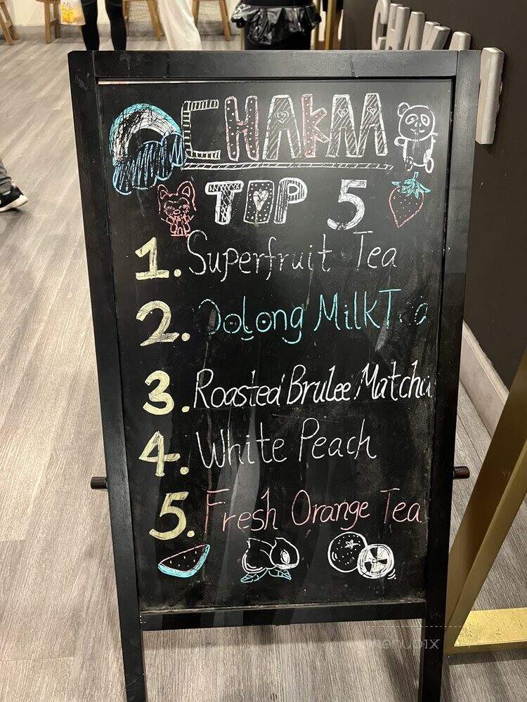 Chakaa - San Diego, CA menu_pic