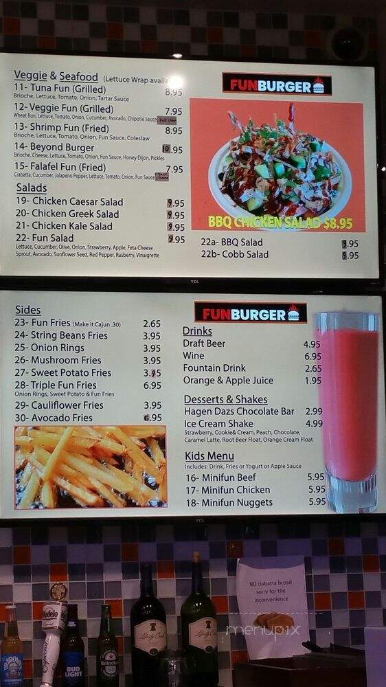 FunBurger - Simi Valley, CA menu_pic