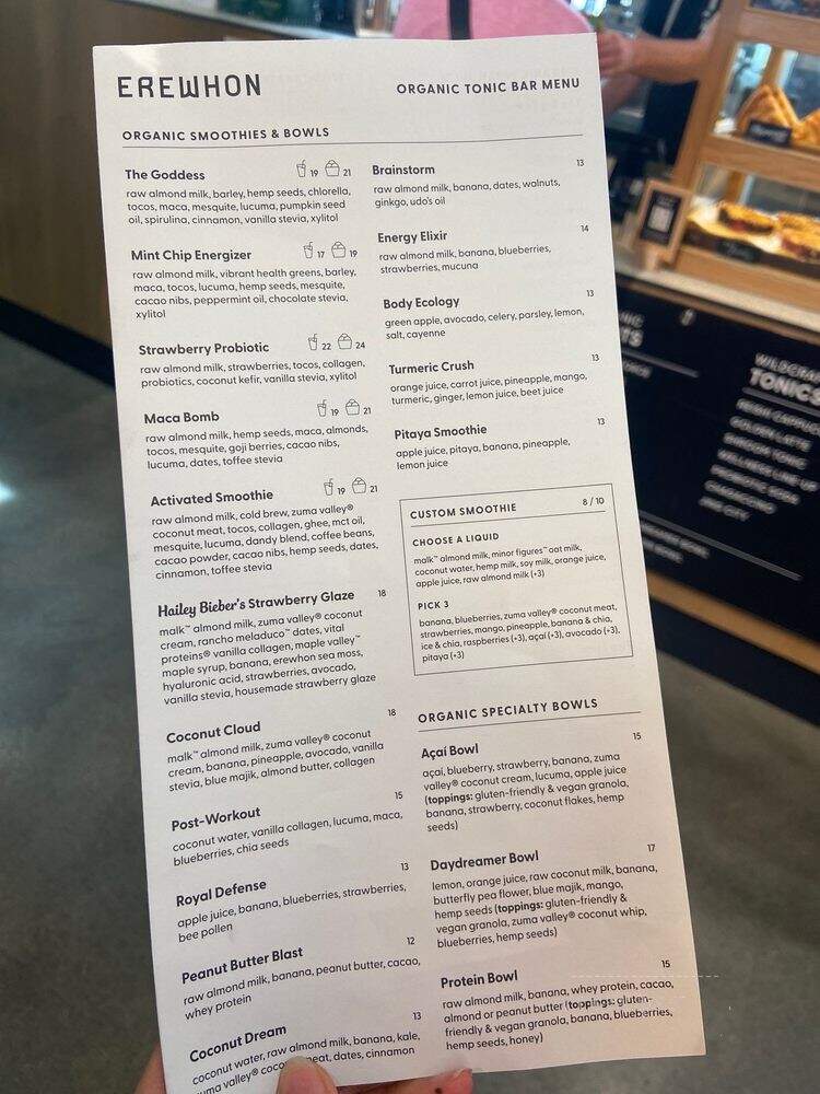 Ceviche Project - Los Angeles, CA menu_pic