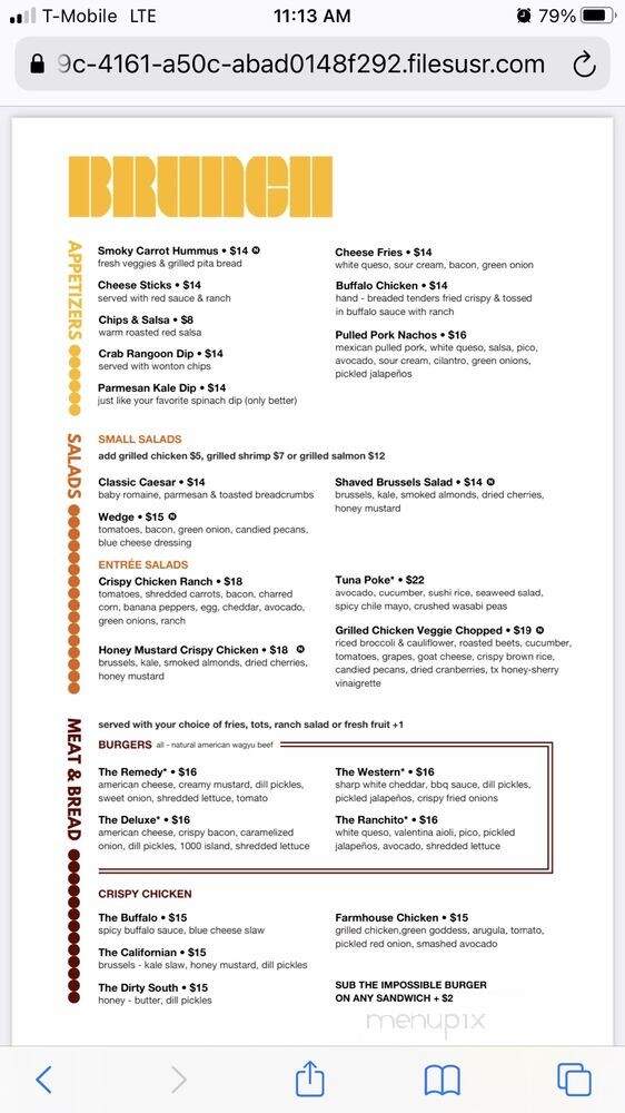 Hero - Dallas, TX menu_pic