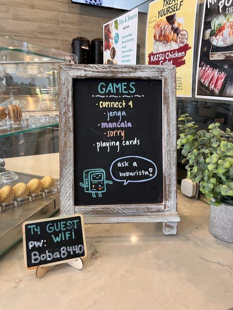 T4 Cafe - Northridge, CA menu_pic
