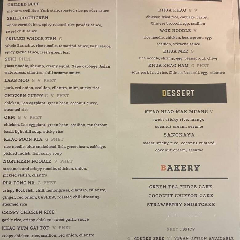 Laos In Town - Washington, DC menu_pic