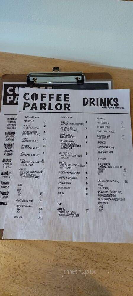 Coffee Parlor - Long Beach, CA