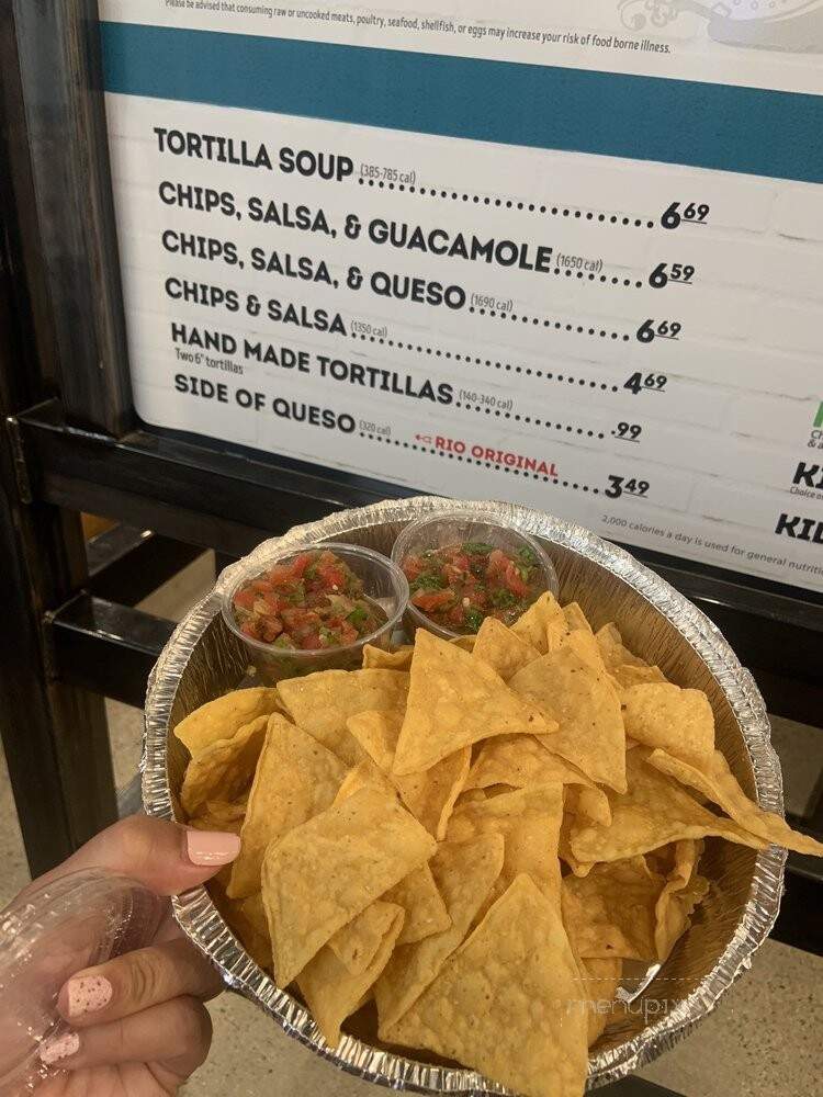 Cafe Rio - Yorba Linda, CA menu_pic