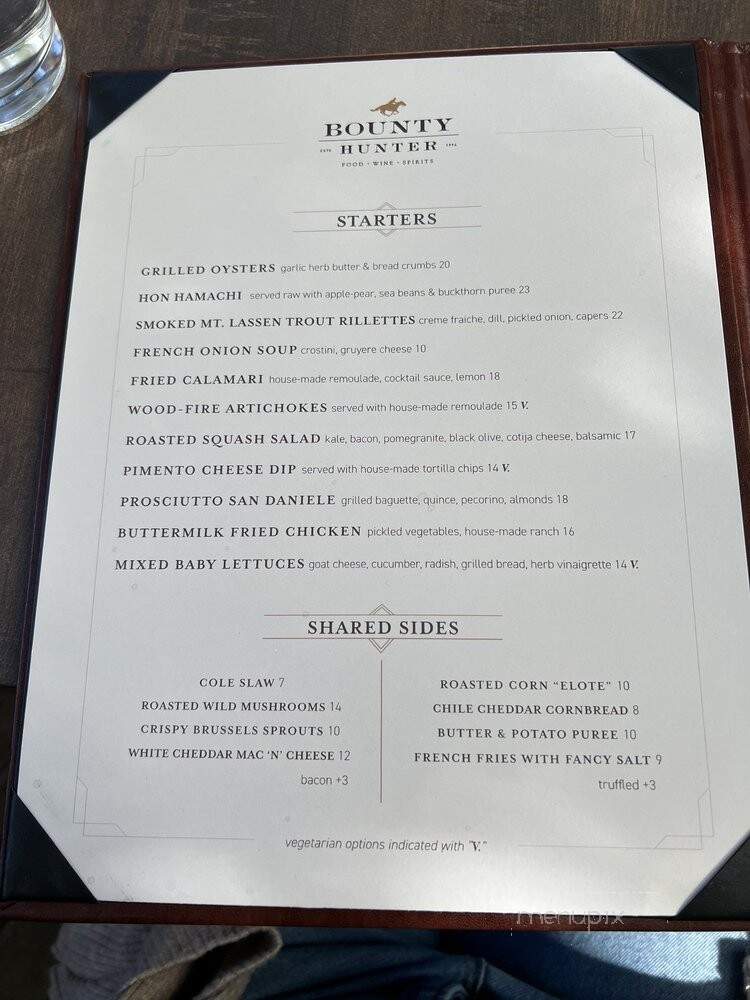 Bounty Hunter Walnut Creek - Walnut Creek, CA menu_pic