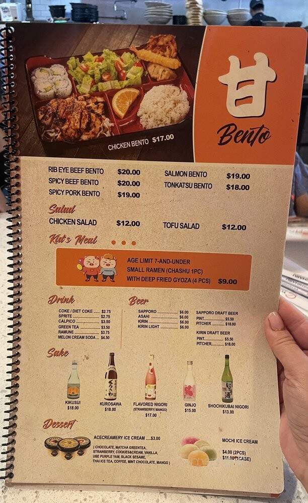 Yoshiharu Ramen - Chino, CA menu_pic