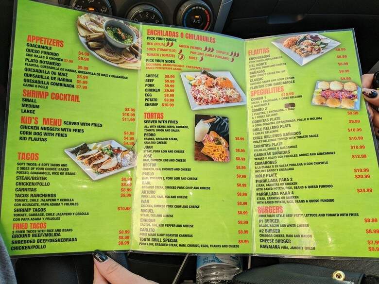 Tortas Grill - El Paso, TX menu_pic