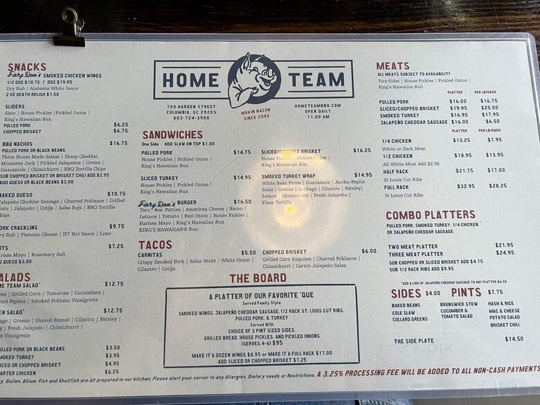 Home Team BBQ - Columbia, SC menu_pic