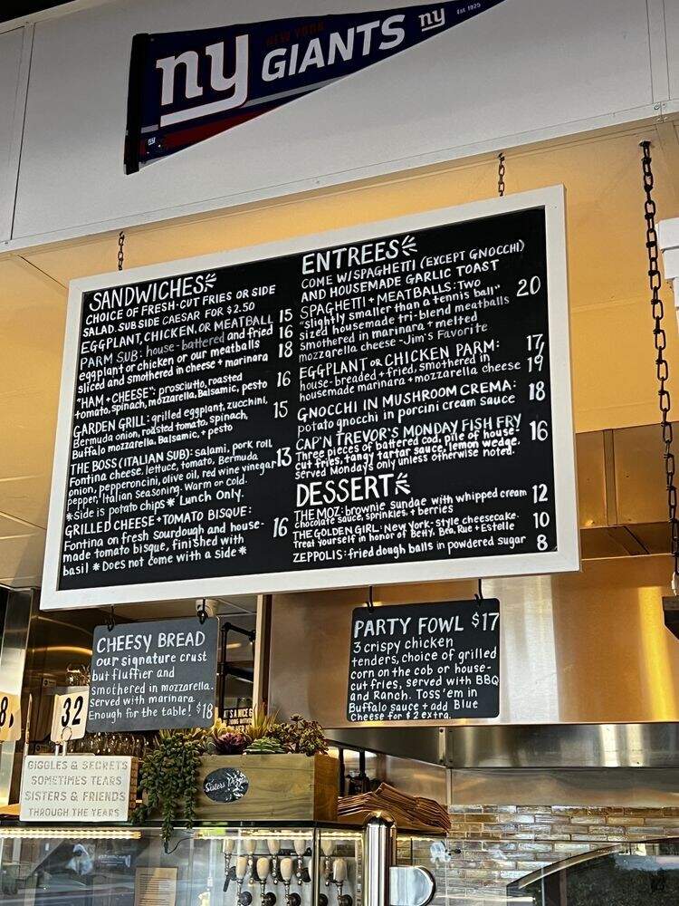 Sisters Pizza - San Diego, CA menu_pic