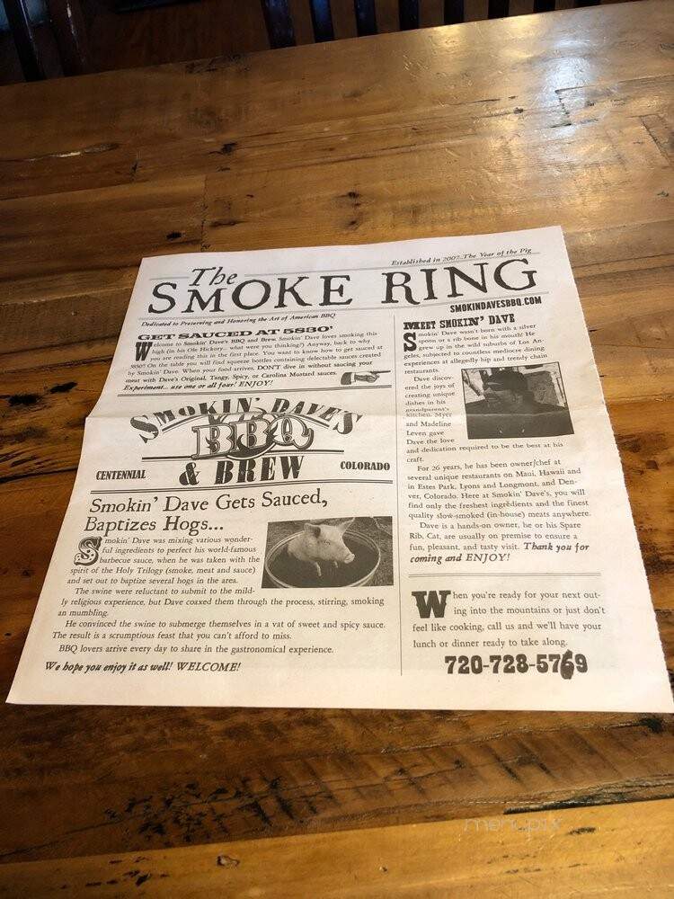 Smokin' Dave's BBQ & Brew - Centennial, CO