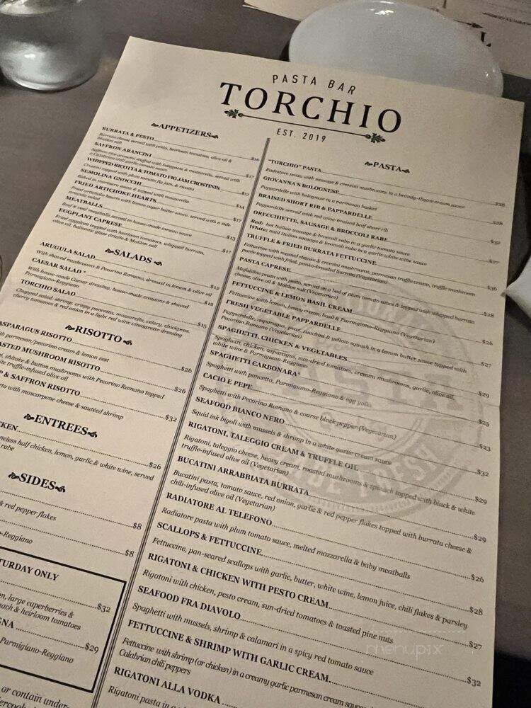 Torchio Pasta Bar - Chicago, IL