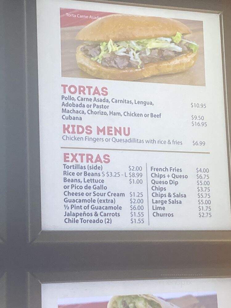 Guatta-Ritto - Grand Prairie, TX menu_pic