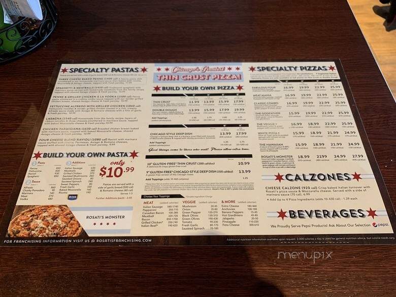 Rosati's Authentic - Cape Girardeau, MO menu_pic