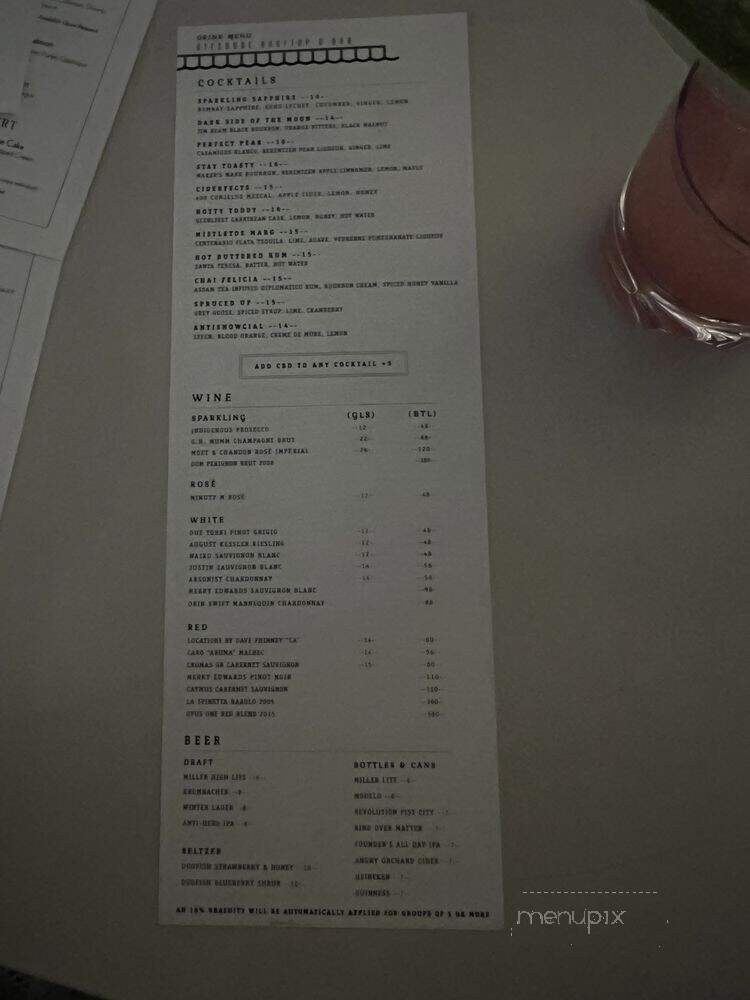Offshore - Chicago, IL menu_pic