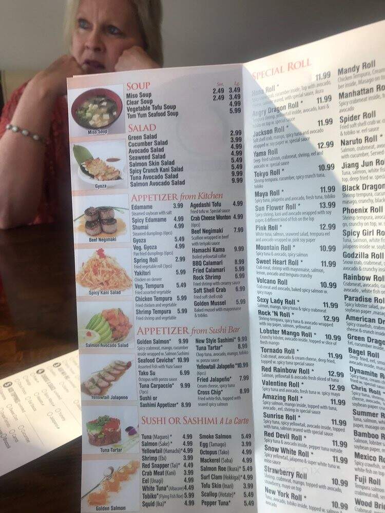 Hana Sushi Hibachi Poke Bowl - Jackson, TN menu_pic