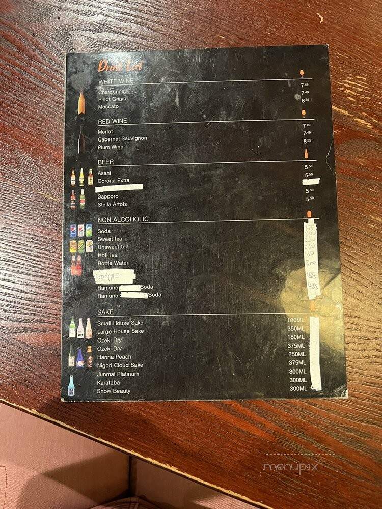 Shogun Japan - Queens, NY menu_pic
