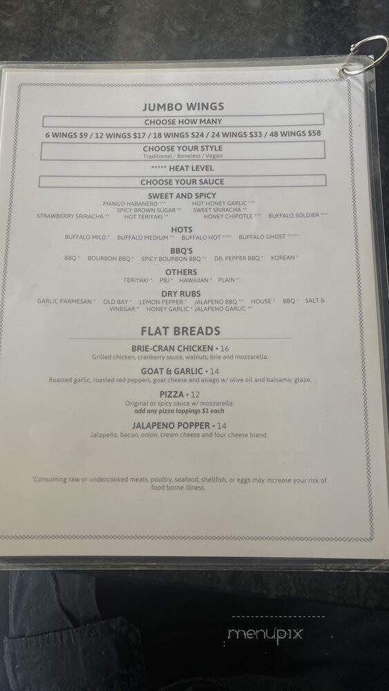 Tossed and Sauced - Chesapeake, VA menu_pic
