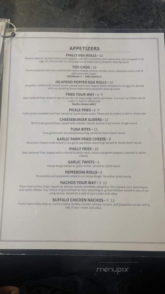 Tossed and Sauced - Chesapeake, VA menu_pic