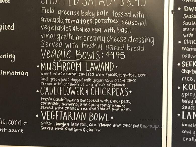Kabobi By The Helmand - Herndon, VA menu_pic