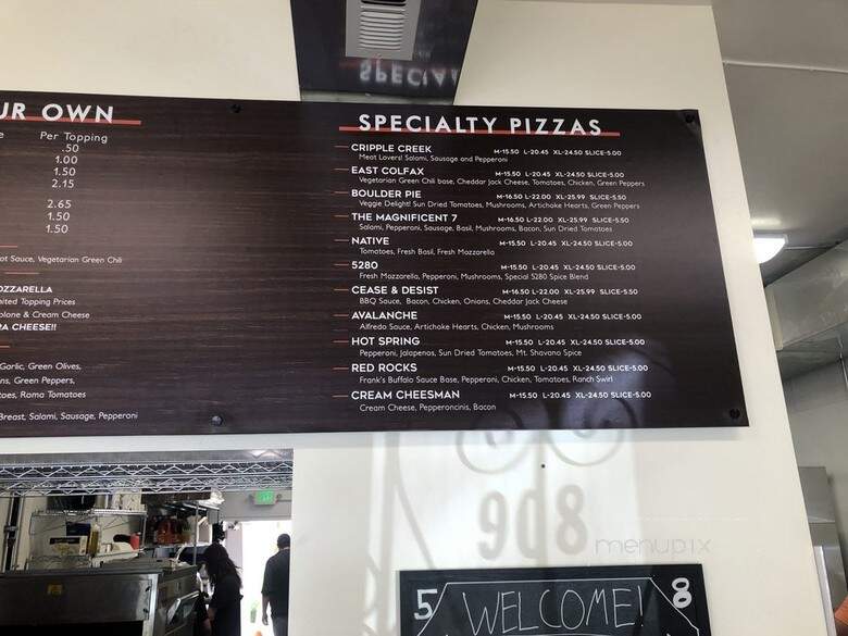 Denver Pizza Company - Denver, CO menu_pic