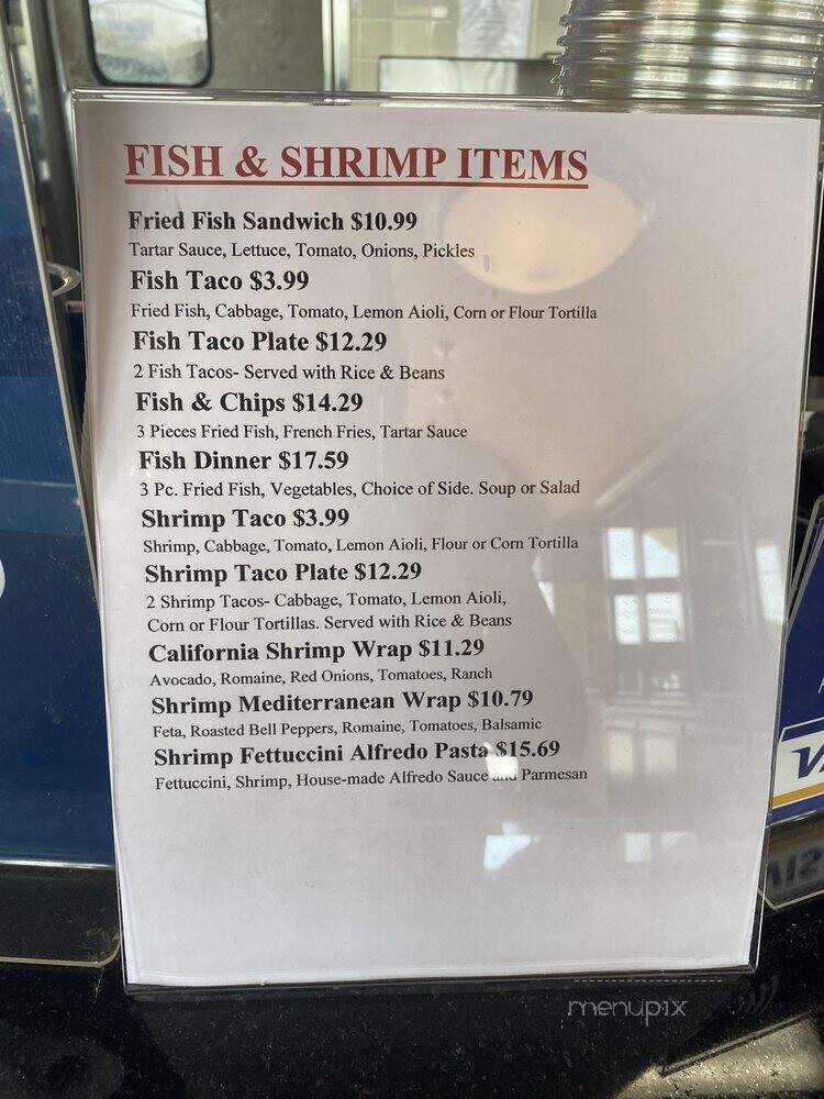 Market Fresh Grill Cafe - Placentia, CA menu_pic