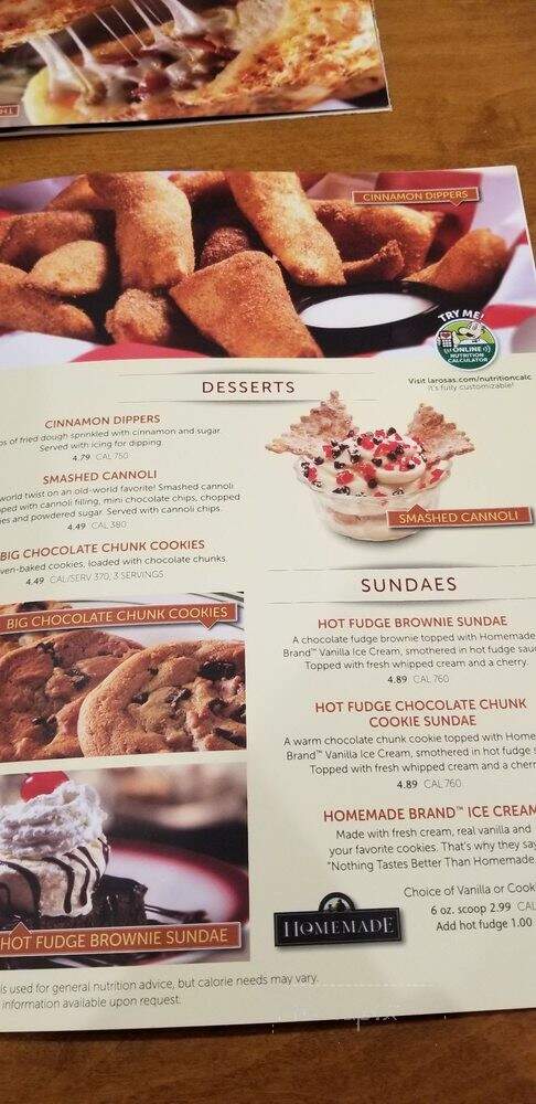 LaRosa's Lexington - Lexington, KY menu_pic