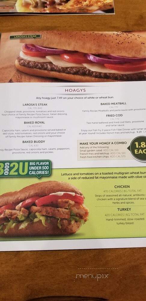 LaRosa's Lexington - Lexington, KY menu_pic