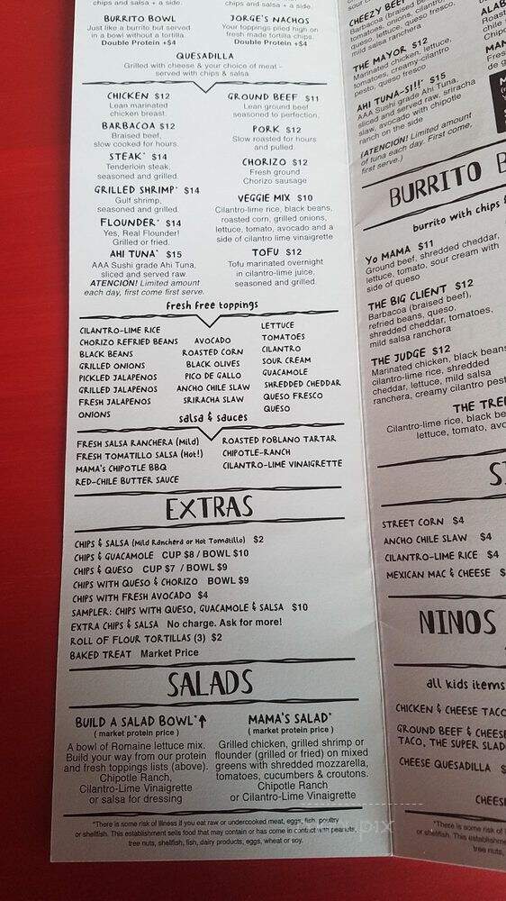 Taco Mama - Saint Florian, AL menu_pic