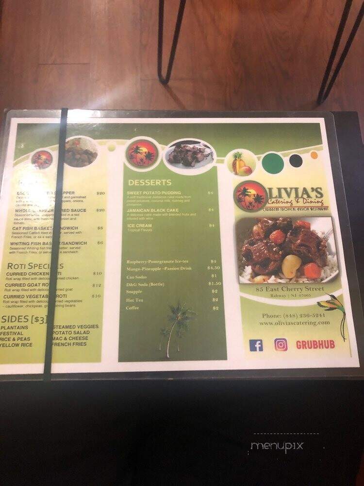 Olivias Catering & Dining - Rahway, NJ menu_pic