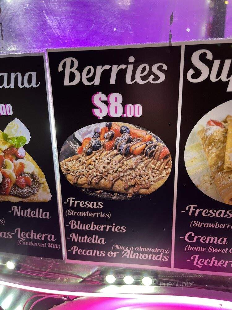 Ricas Crepas - Los Angeles, CA menu_pic